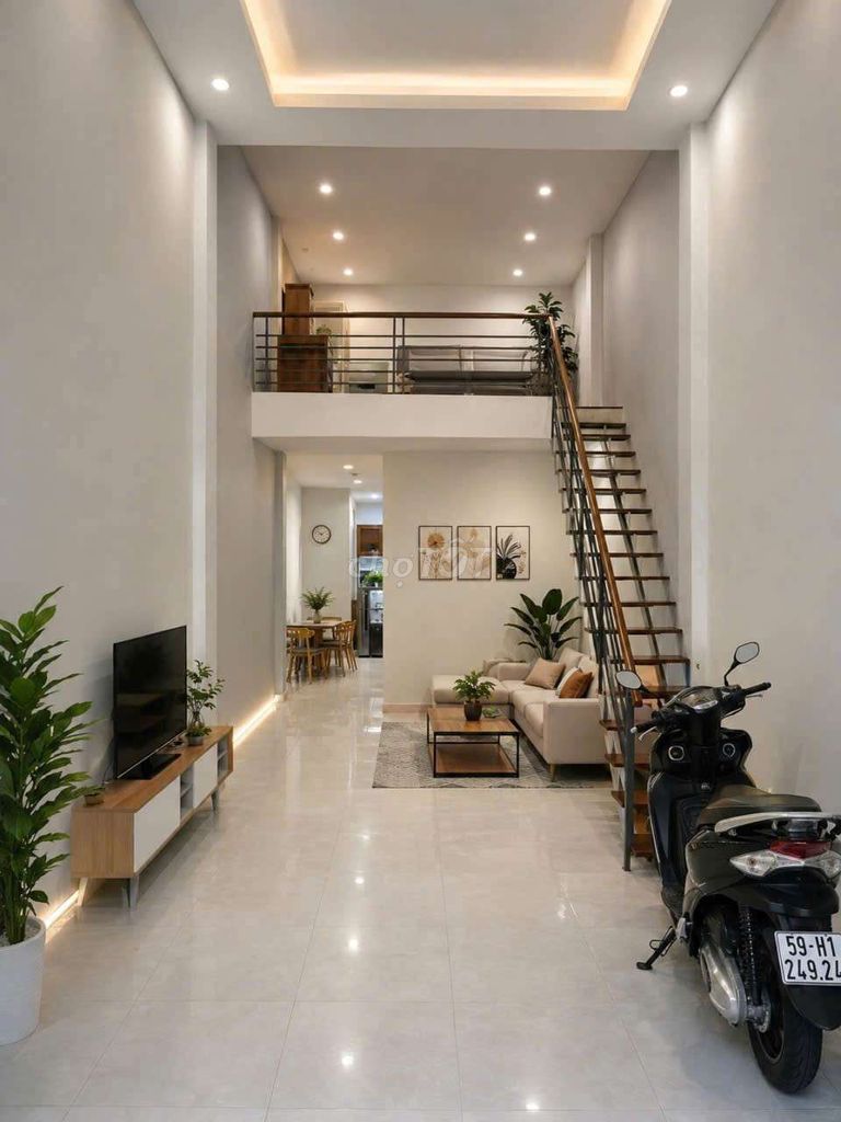 Nhà Bán  4x20m nhà gác lửng đẹp