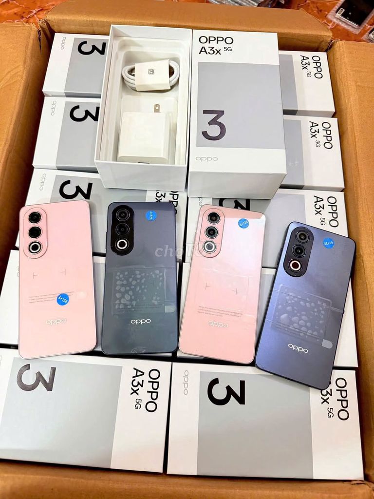 Oppo A3x 5G 6GB/128GB Hồng, Xám. Mua bán Điện thoại tại Quận 10 Tp Hồ Chí Minh được đăng bởi Hội Đồ Điện Tử hình 1