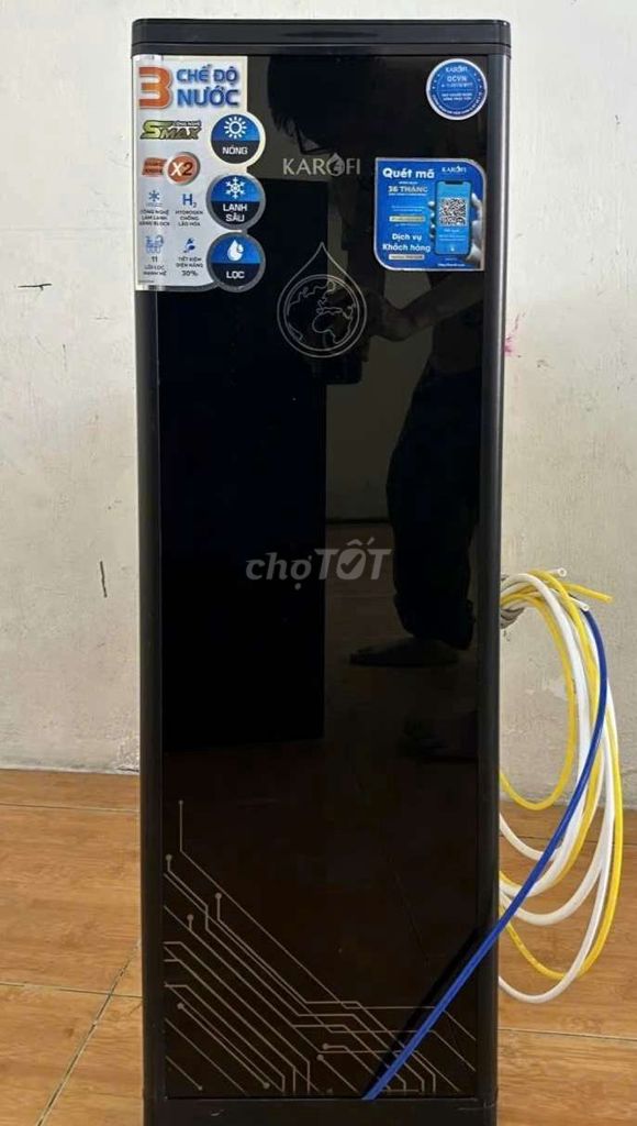 Máy lọc nước Karofi Nóng Lạnh Lọc Đen. Mua bán Bếp, lò, đồ điện nhà bếp tại Quận 3 Tp Hồ Chí Minh được đăng bởi ĐIỆN MÁY GIÁ KHO hình 1