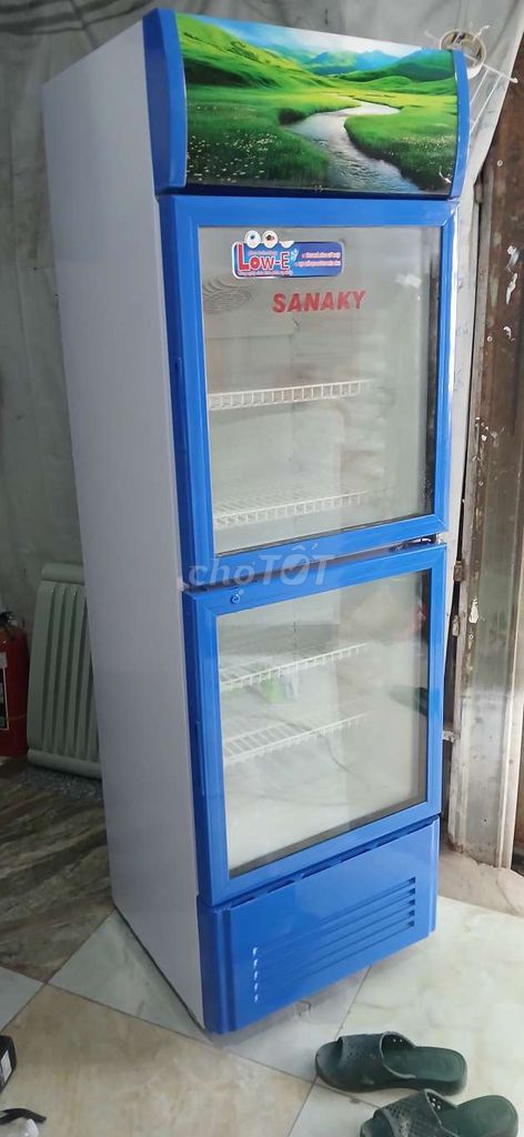 Tủ mát Sanaky 350L Trắng Xanh. Mua bán Tủ lạnh tại Quận Tân Phú Tp Hồ Chí Minh được đăng bởi Anh Lộc hình 1