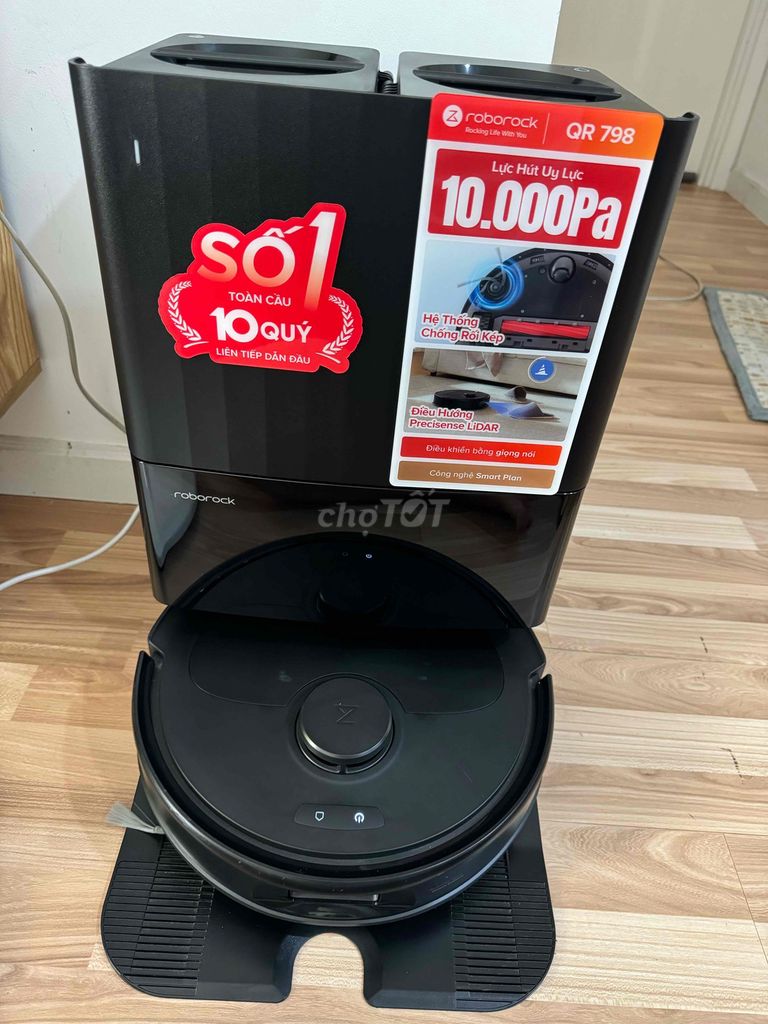 Robot hút bụi Roborock QR798 Đen Chưa sử dụng. Mua bán Thiết bị vệ sinh, nhà tắm tại Quận 8 Tp Hồ Chí Minh được đăng bởi Thanh hình 1