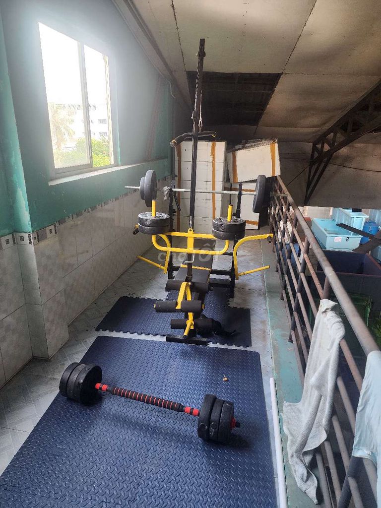 Giàn tạ đa năng Vàng đen. Mua bán Đồ thể thao, Dã ngoại tại Huyện Nhà Bè Tp Hồ Chí Minh được đăng bởi Phương Ong hình 1