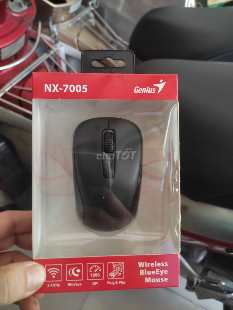 Chuột không dây Genius NX-7005 chính hãng. Mới 100. Mua bán Phụ kiện (Màn hình, Chuột...) tại Quận Tân Phú Tp Hồ Chí Minh được đăng bởi Duy hình 1