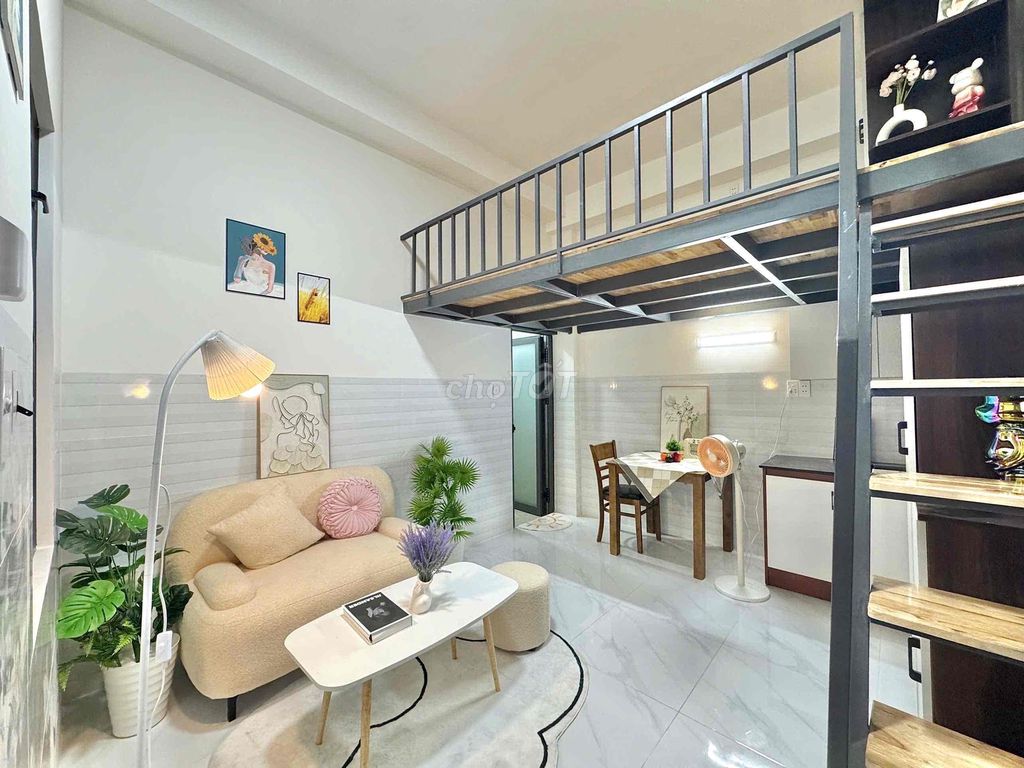Duplex Rộng Thoáng - Full Nội Thất Ngay Vườn Lài