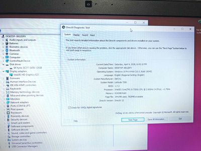 Dell Latitude 7290 i5-7300U 8GB/128GB