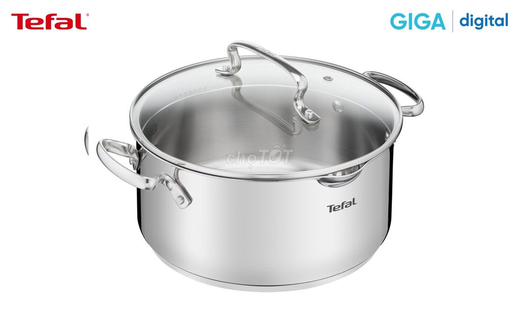 Nồi Tefal Duetto Plus G7197955. Mua bán Dụng cụ nhà bếp tại Quận Long Biên Hà Nội được đăng bởi GigaVN hình 1