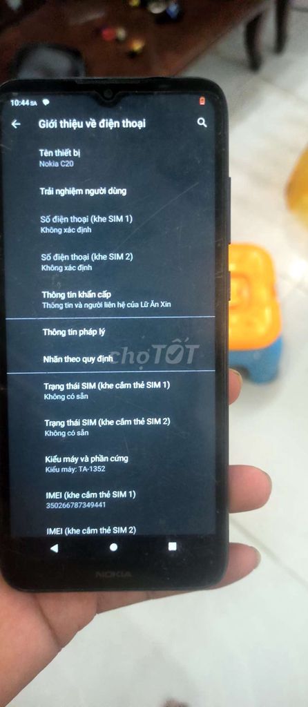 Nokia C20 Đen. Mua bán Điện thoại tại Quận Bình Tân Tp Hồ Chí Minh được đăng bởi Ngoc hình 1