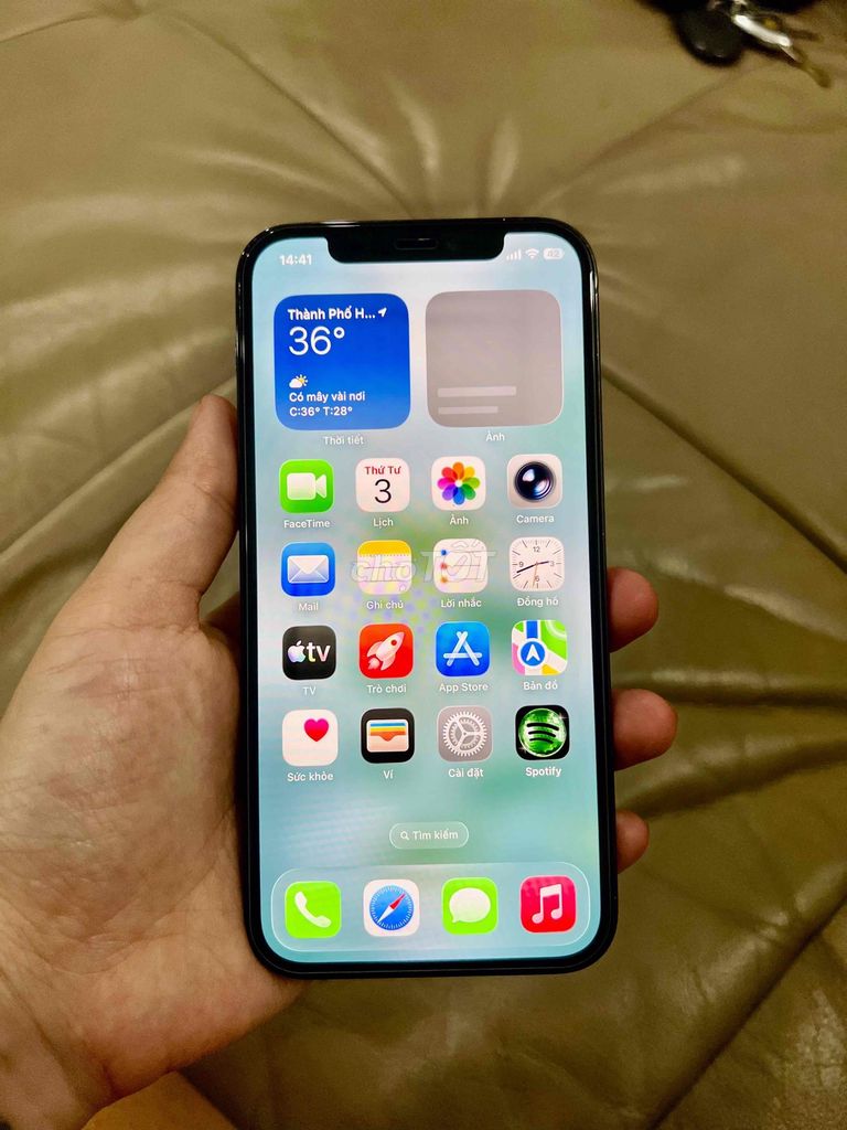 iPhone 12 Pro Xanh 128 gb quốc tế. Mua bán Điện thoại tại Quận Nam Từ Liêm Hà Nội được đăng bởi Đào Trung Kiên  hình 1