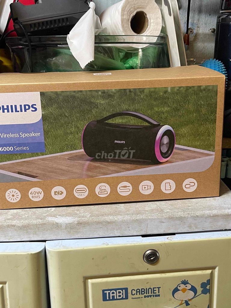 Loa không dây Philips 6000 Series Đen. Mua bán Tivi, Âm thanh tại Quận 3 Tp Hồ Chí Minh được đăng bởi Thao Tran hình 1