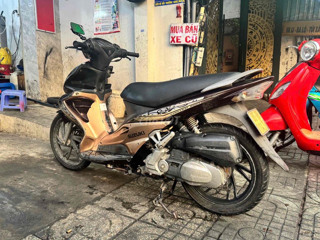 Suzuki Hayate màu Nâu vàng. Mua bán Xe máy tại Quận Tân Phú Tp Hồ Chí Minh được đăng bởi Lê Hoàng hình 5