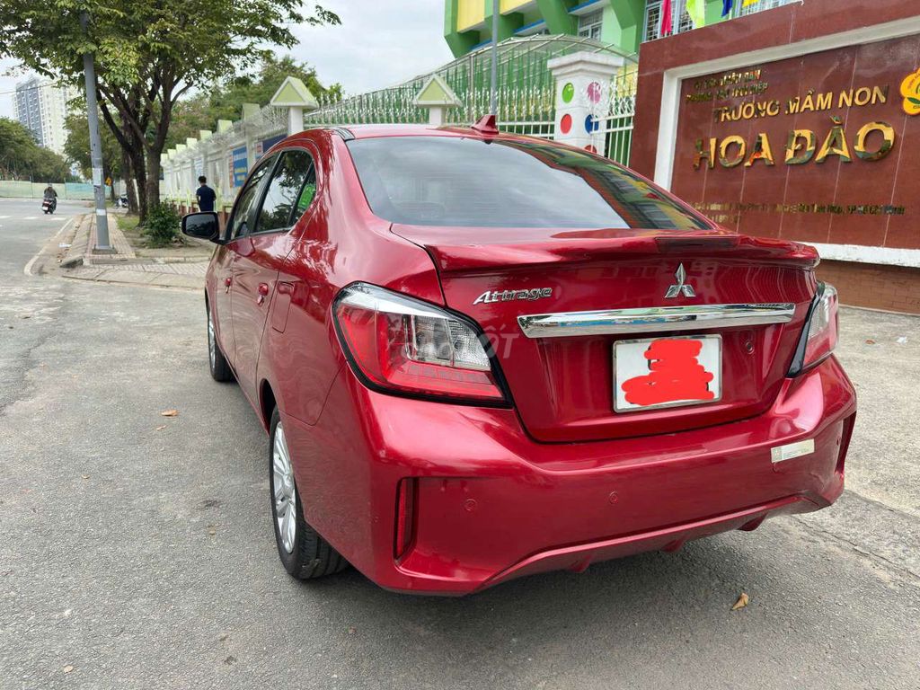 Mitsubishi Attrage 2020 Đỏ - odo 65.000 km. Mua bán Ô tô tại Quận 12 Tp Hồ Chí Minh được đăng bởi Hồ vina hình 3