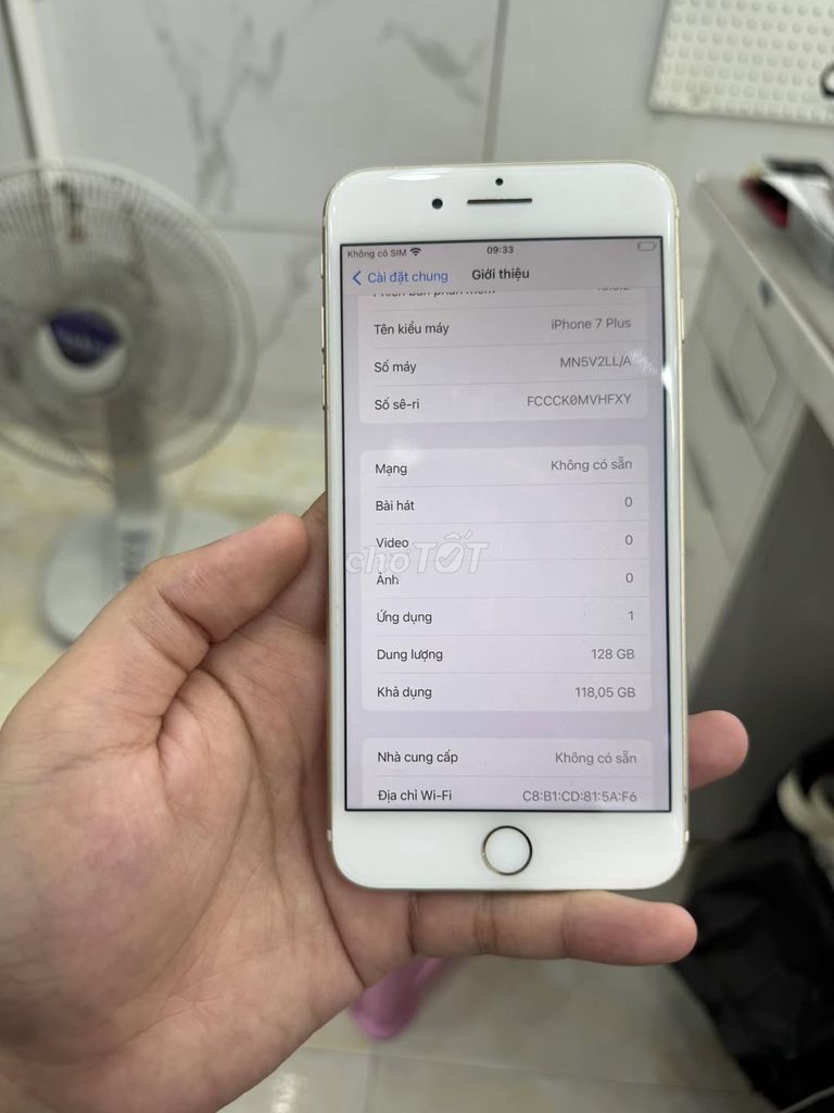 Apple iPhone 7 Plus 128GB Hỏng camera sau. Mua bán Điện thoại tại Quận 1 Tp Hồ Chí Minh được đăng bởi Hội Đồ Điện Tử hình 1