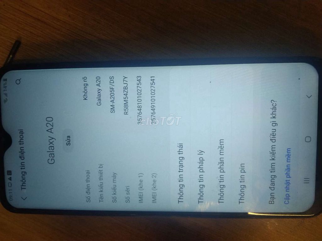 Samsung A20 combo . Mua bán Điện thoại tại Quận 3 Tp Hồ Chí Minh được đăng bởi Kim Hoa hình 1
