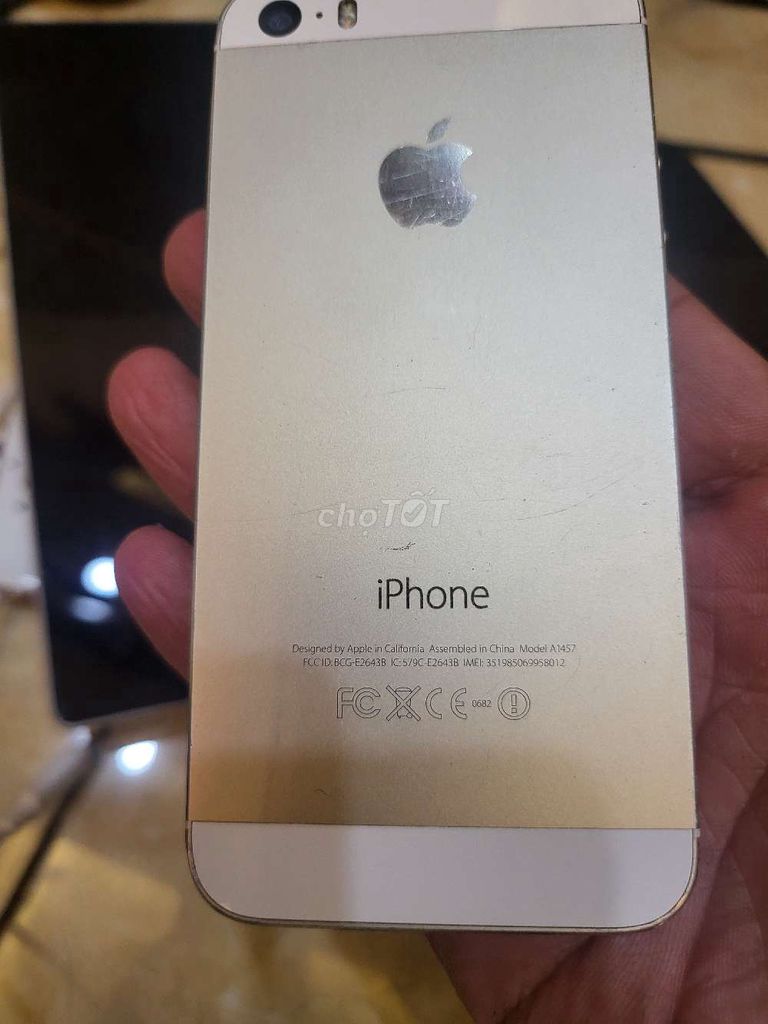 Apple iPhone 5S 16GB trắng. Mua bán Điện thoại tại Quận Gò Vấp Tp Hồ Chí Minh được đăng bởi nguyễn  hình 1