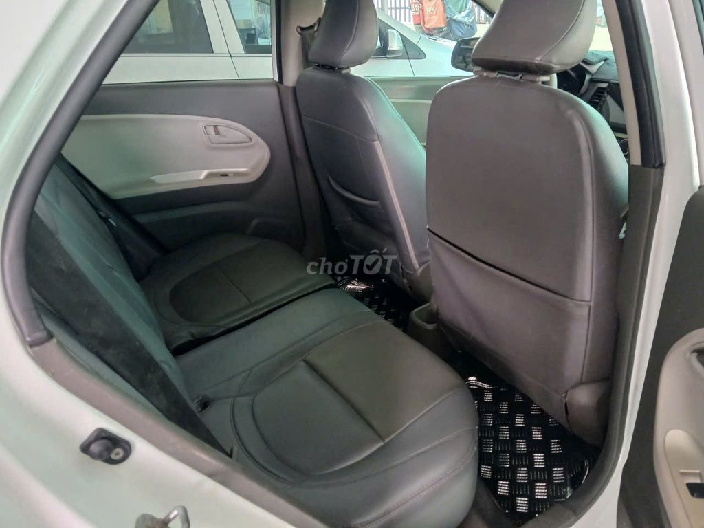 Kia Morning 2014 Trắng 123.000 km. Mua bán Ô tô tại Huyện Bình Chánh Tp Hồ Chí Minh được đăng bởi Anh Tư hình 3