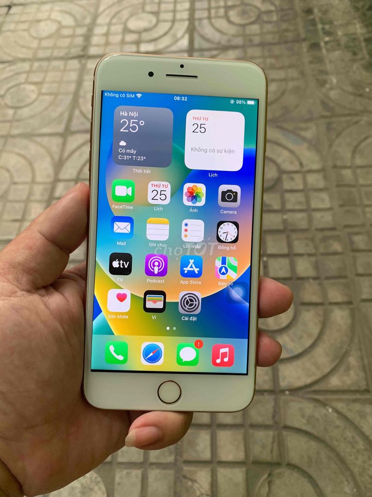 iPhone 8 Plus 256G quốc tế rin keng 99 pin 100%. Mua bán Điện thoại tại Quận Hải Châu Đà Nẵng được đăng bởi Bảo Khanh hình 1