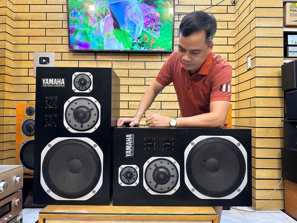 Loa kiểm âm Yamaha NS-1000 Monitor. Mua bán Tivi, Âm thanh tại Quận 12 Tp Hồ Chí Minh được đăng bởi Shop Tiến Dũng audio Sài Gòn hình 1