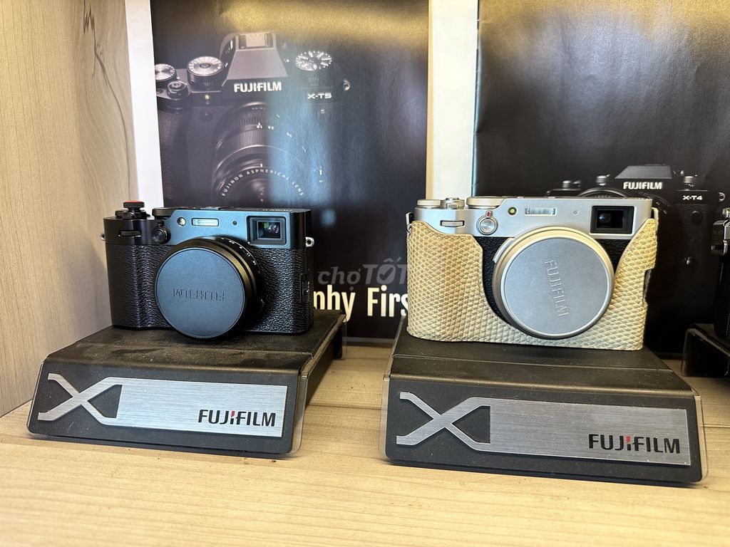 máy chụp ảnh fuji x100v và x100vi