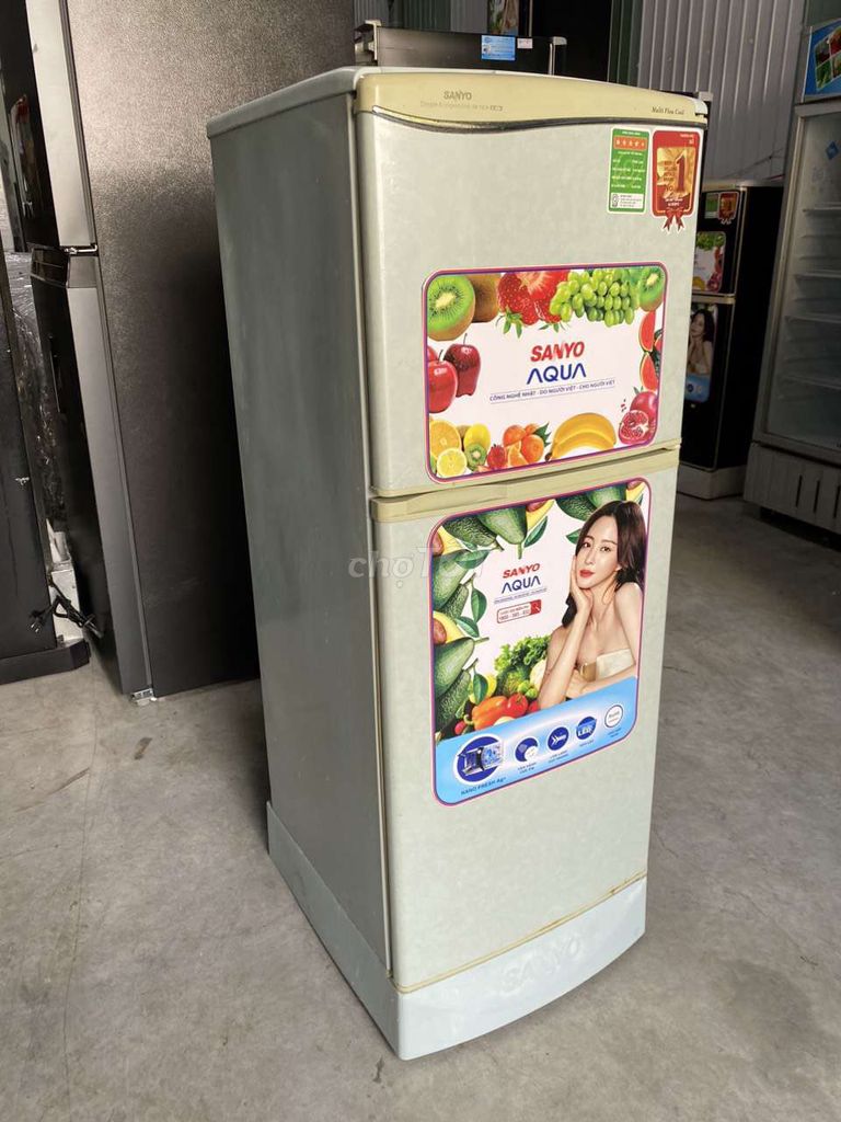 Tủ lạnh Sanyo 120l nhỏ gọn sinh viên fknsk