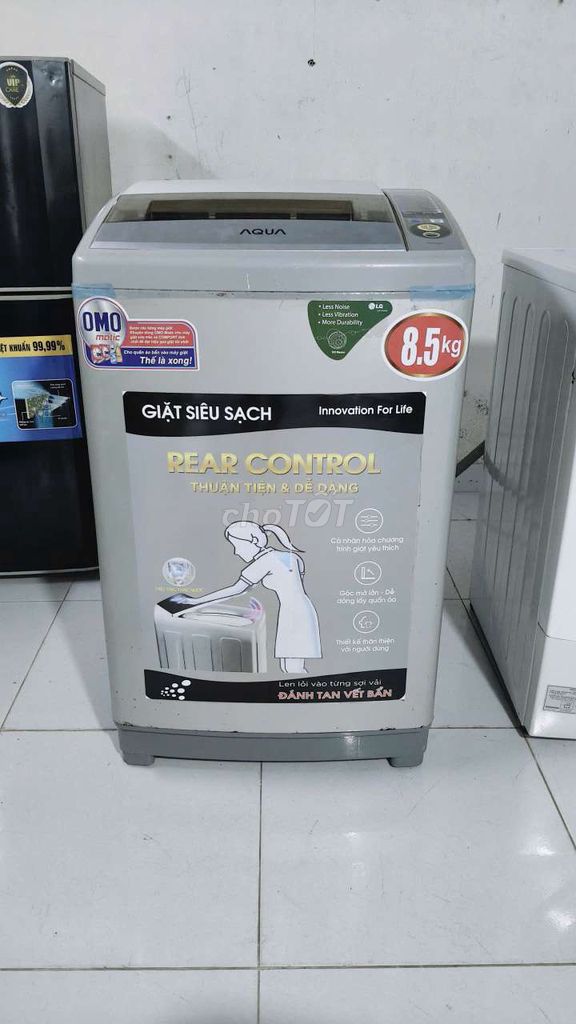 Cần Bán Máy giặt Aqua 8.5kg Giặt vắt rất êm. Mua bán Máy giặt tại Quận Cẩm Lệ Đà Nẵng được đăng bởi Thanh Thanh  hình 1