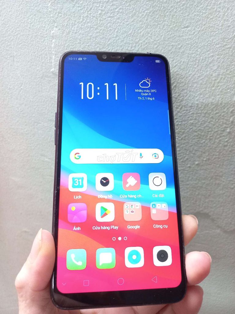 OPPO A3s máy đẹp ram 6 bộ nhớ 128GB. Mua bán Điện thoại tại Quận 8 Tp Hồ Chí Minh được đăng bởi Phượng saigon hình 1