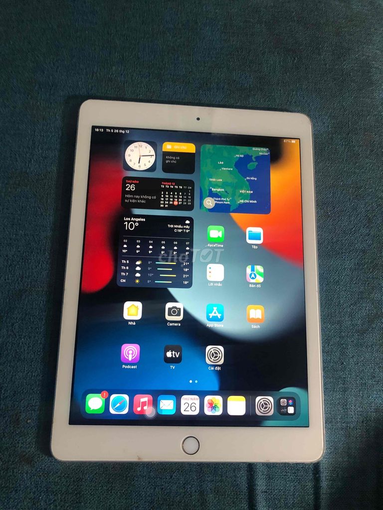 ipad air2 128gb bản ko sim còn 85% như hình