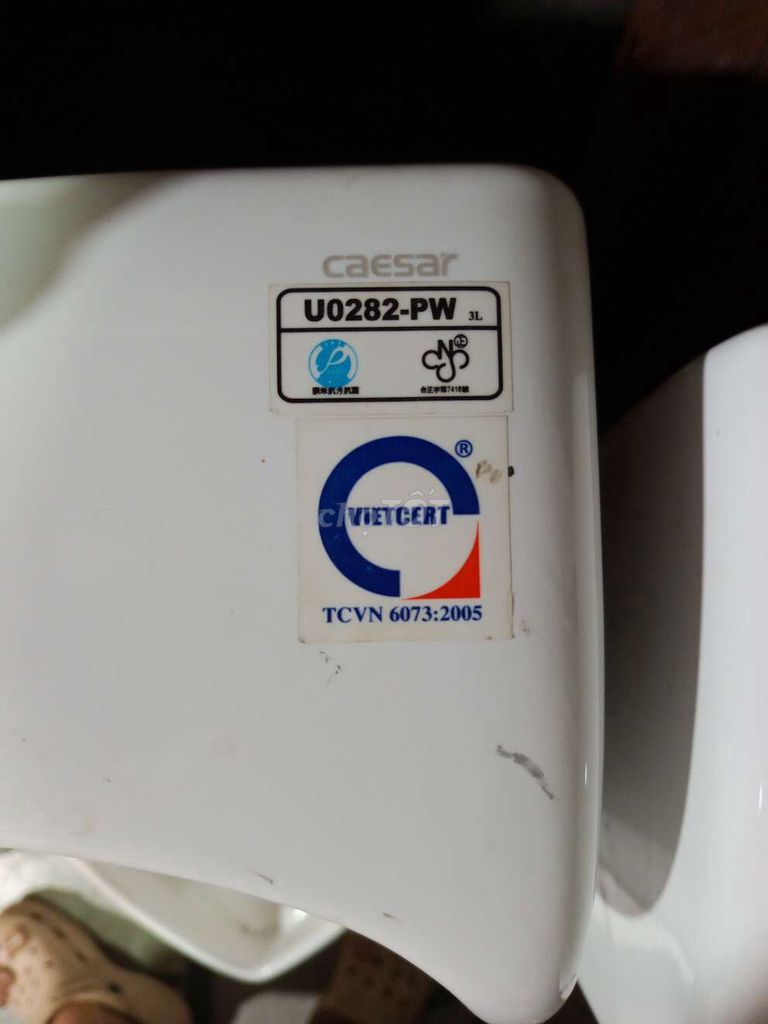 Bồn tiểu nam Caesar U0282 và bộ cảm ứng tự xã nước. Mua bán Thiết bị vệ sinh, nhà tắm tại Quận 7 Tp Hồ Chí Minh được đăng bởi thaiyen hình 1