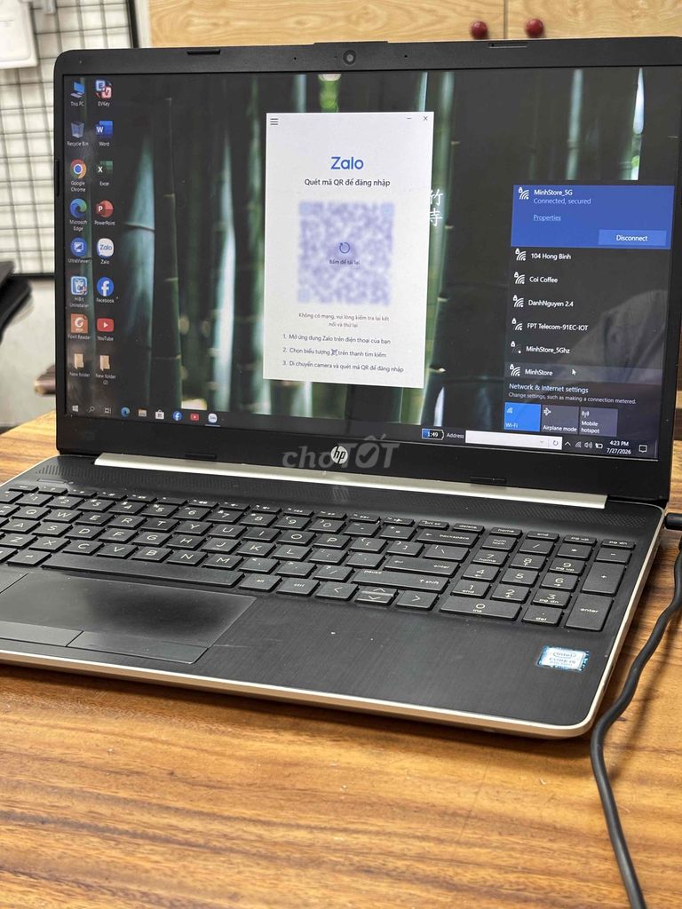 HP 15s Du0063TU i5 8265U 15.6 inch 4GB/120GB SSD. Mua bán Laptop tại Quận Tân Bình Tp Hồ Chí Minh được đăng bởi Thủy hình 1