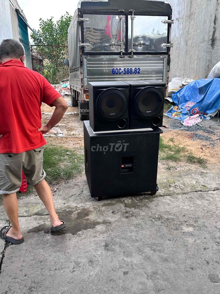 Loa siêu trầm Sony Đen Nguyên bản giá 1 cặp. Mua bán Tivi, Âm thanh tại Thành phố Biên Hòa Đồng Nai được đăng bởi MrSang hình 1