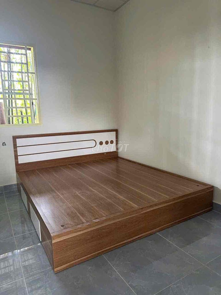 Giường Gỗ MDF vàng bi919-. Mua bán Giường, chăn ga gối nệm tại Thành phố Biên Hòa Đồng Nai được đăng bởi Mỹ hà hình 1