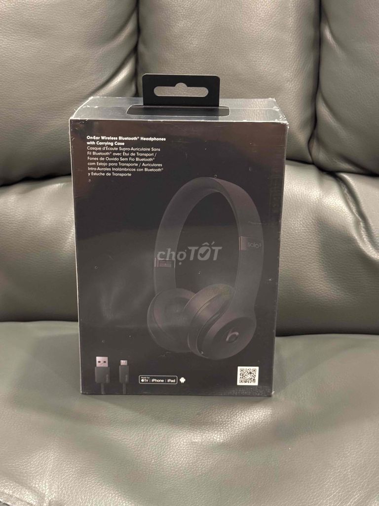 Tai nghe BEATS SOLO 3 Wireless Black 👉 Newseal