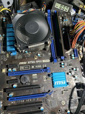 Main Mssi B75a G43 chạy full chức năng. Mua bán Linh kiện (RAM, Card...) tại Quận 7 Tp Hồ Chí Minh được đăng bởi A Thông