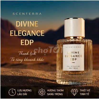 Nước hoa Scenterra Divine Elegance EDP Nữ 50ml. Mua bán Nước hoa tại Thành phố Thủ Dầu Một Bình Dương được đăng bởi Cường Phạm hình 1