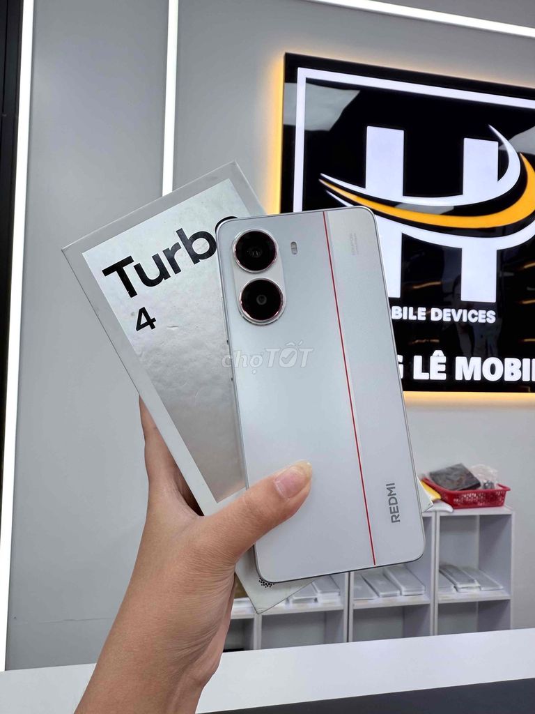 REDMI TURBO 4 12/256G Pin 6550-DEMENSITY 8400ultra. Mua bán Điện thoại tại Thành phố Biên Hòa Đồng Nai được đăng bởi Mobile Di Động Biên Hoà hình 1