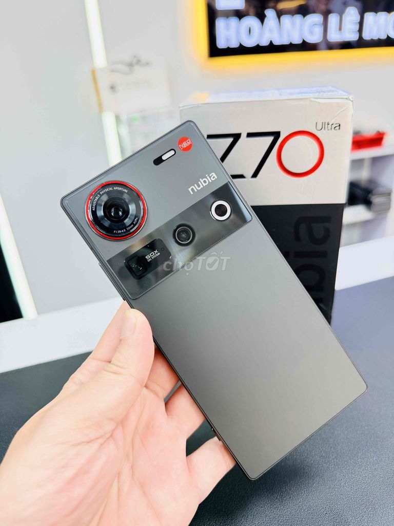 Nubia Z70 Ultra 12/256G Fullbox-Black-Snap8Elite. Mua bán Điện thoại tại Thành phố Biên Hòa Đồng Nai được đăng bởi Mobile Di Động Biên Hoà hình 1