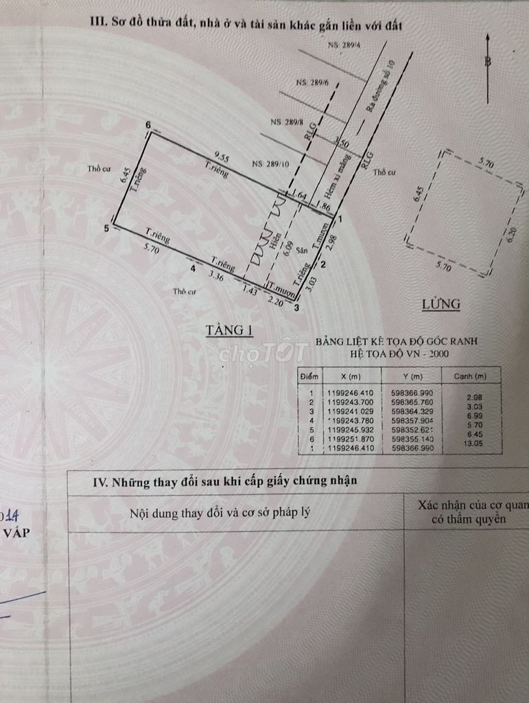 Nhà bán Phường 8 quận Gò Vấp.