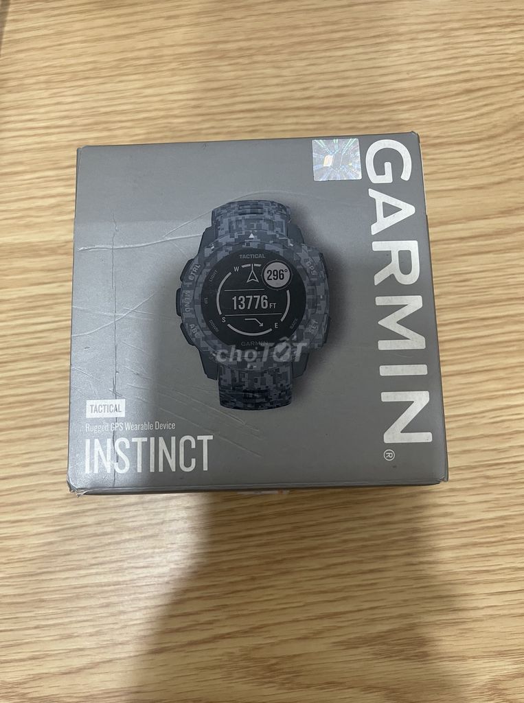 Garmin Instinct Tactical Camo Graphite. Mua bán Thiết bị đeo thông minh tại Thành phố Thủ Đức Tp Hồ Chí Minh được đăng bởi Will Pham hình 1