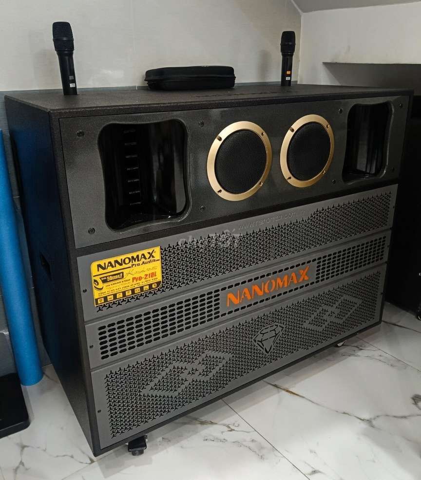 Dàn karaoke NANOMAX PRO-218i Đen. Mua bán Tivi, Âm thanh tại Quận Ninh Kiều Cần Thơ được đăng bởi Nguyễn Thế Nghiêm hình 1
