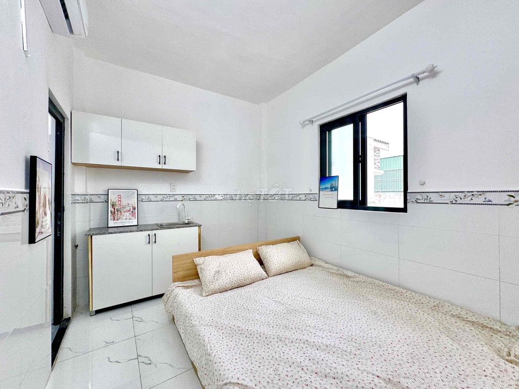 🏡 STUDIO CỬA SỔ TRỜI – SỞ HỮU NGUYÊN SÂN THƯỢNG RIÊNG (sẽ làm mái che)
