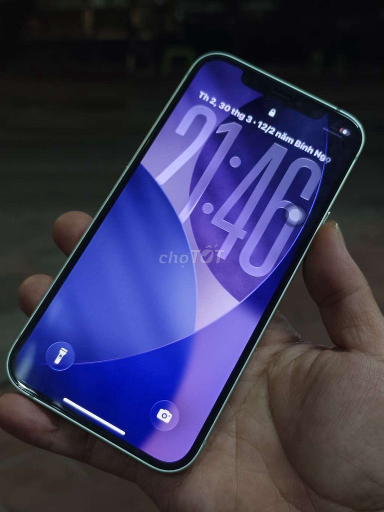 Apple iPhone 12 64GB Xanh lá 99%. Mua bán Điện thoại tại Thành phố Huế Thừa Thiên Huế được đăng bởi Arena Phone hình 1