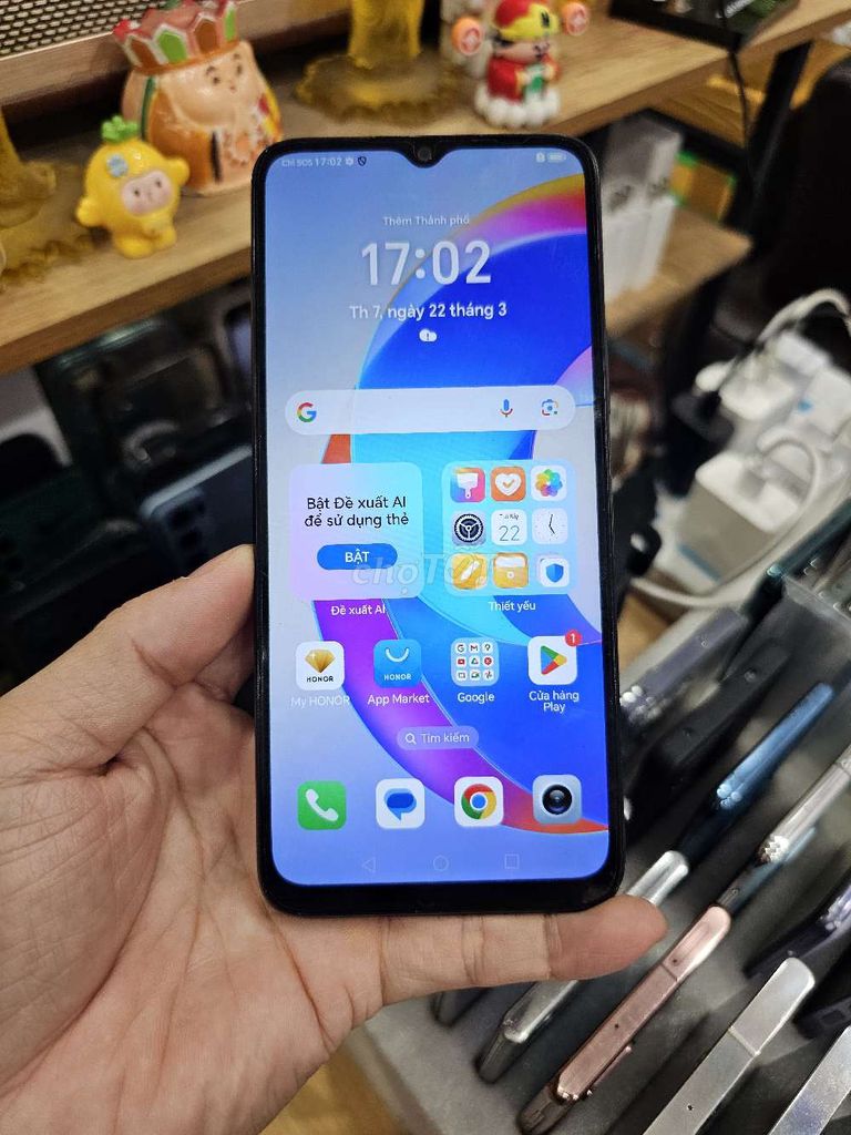 HONOR X5 PLUS ĐEN 4/64 99.9% V/N TỐT PIN 5K2 90HZ