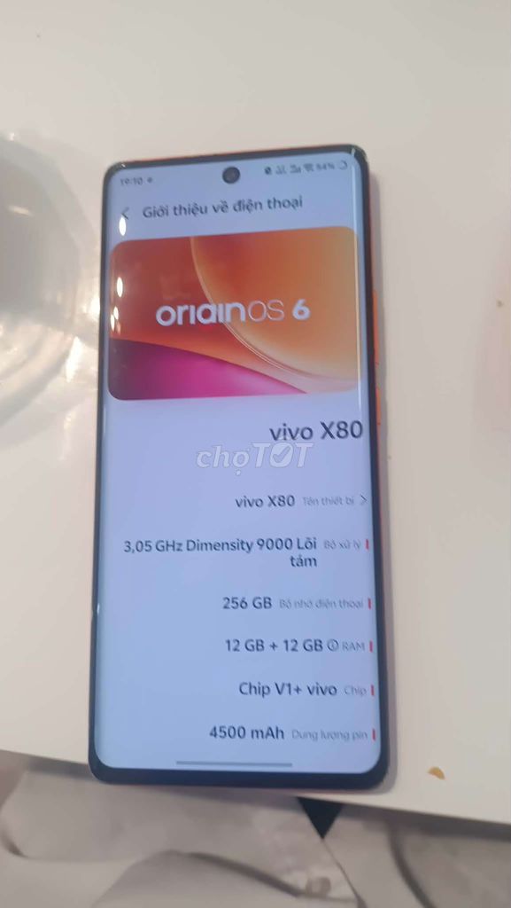 Vivo X80 256GB Cam. Mua bán Điện thoại tại Quận Sơn Trà Đà Nẵng được đăng bởi Phạm Nguyễn Đức hình 1