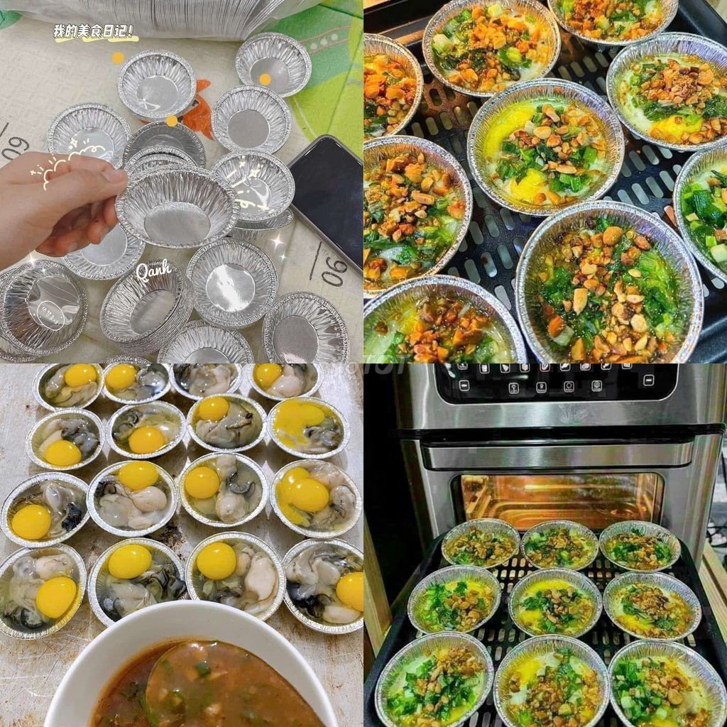Sét Cốc bạc nướng hàu xả kho. Mua bán Dụng cụ nhà bếp tại Quận Cẩm Lệ Đà Nẵng được đăng bởi Trần thuỳ dung hình 1