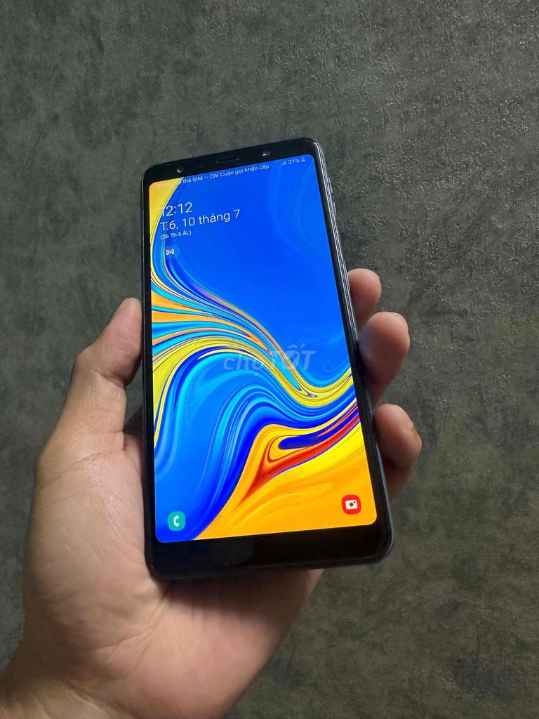Samsung A7 (2018) 6GB/128GB màn zin full chức năng. Mua bán Điện thoại tại Thành phố Biên Hòa Đồng Nai được đăng bởi LUCAS 6868 hình 1