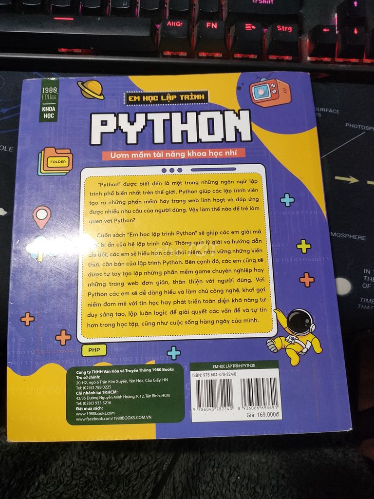 Sách em học lập trình python mới