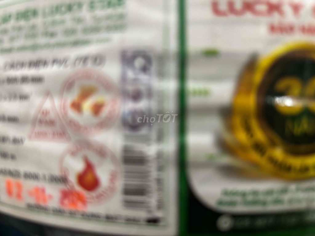 100m Dây điện LUCKY STAR VCmd 2x2.5. Mua bán Nội thất, đồ gia dụng khác tại Thành phố Phan Thiết Bình Thuận được đăng bởi Nguyễn Thuỳ Lâm hình 1