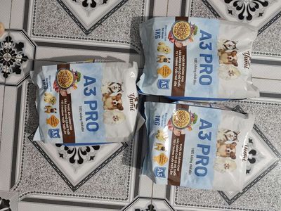 Thức ăn chó Yumi A3 Pro 1KG cho chó 3 tháng