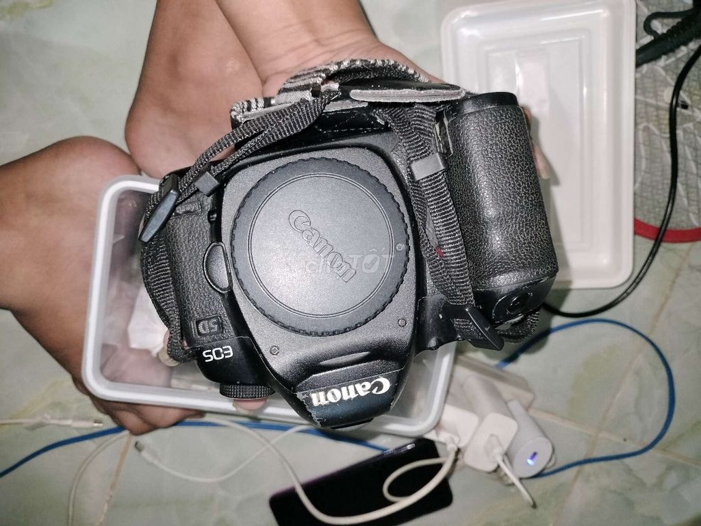 Máy ảnh Canon 5D2+ lens 50mmf1.8+full phụ kiện. Mua bán Máy ảnh, Máy quay tại Huyện Tam Nông Đồng Tháp được đăng bởi Pc hình 1