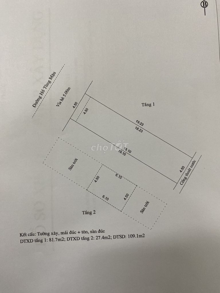 🔴💥Bán nhà 2 tầng đường Hồ Tùng Mậu - sát Kinh Dương Vương