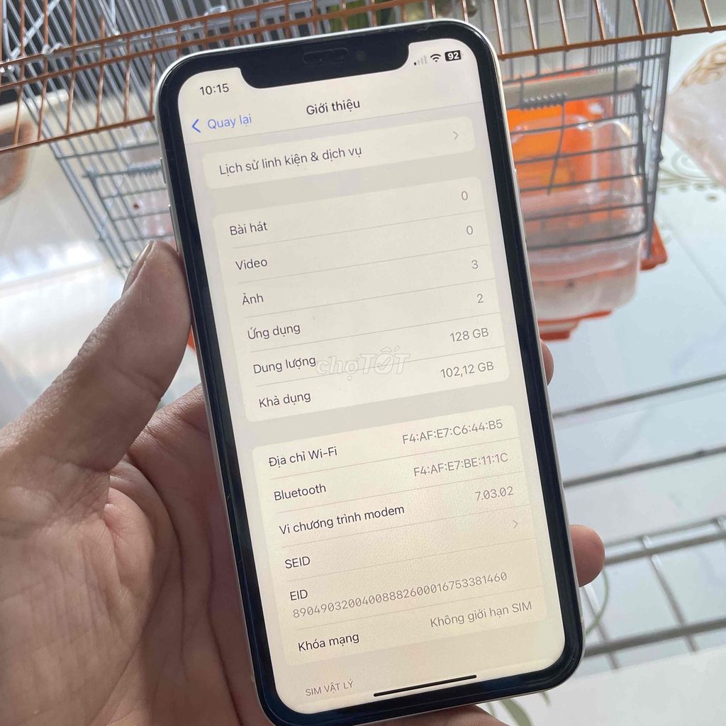 Apple iPhone XR 128GB Trắng. Mua bán Điện thoại tại Huyện Gò Dầu Tây Ninh được đăng bởi ho hình 1